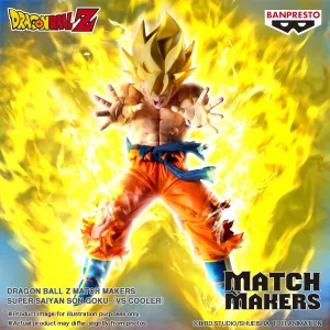 DRAGON BALL Z MATCH MAKERS - SUPER SAIYAJIN SON GOKU (VS COOLER) Exquisite Craftsmanship