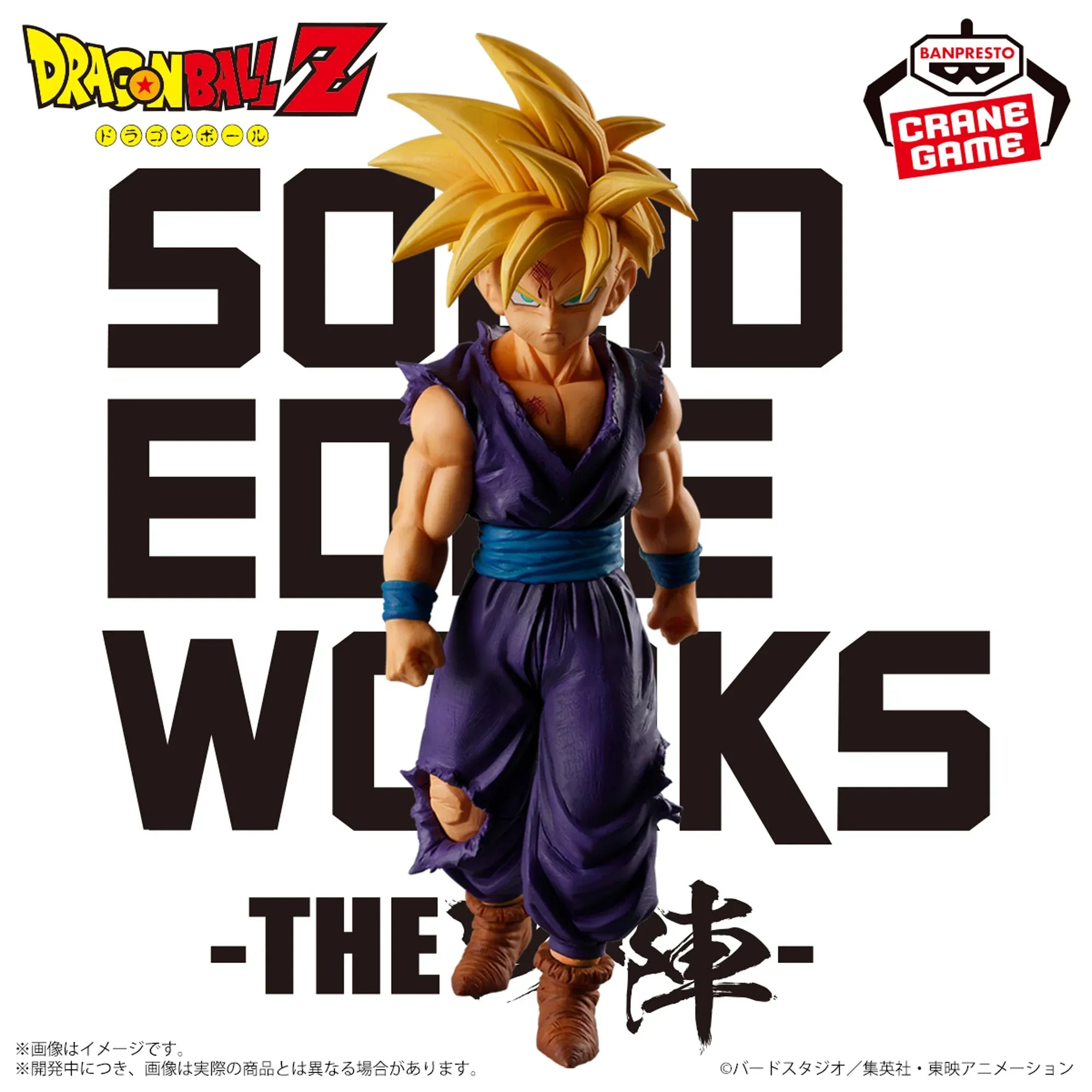 DRAGON BALL Z SOLID EDGE WORKS - THE DEPARTURE 5 - SON GOHAN - B (SSJ) Anime Art Personal Treasure