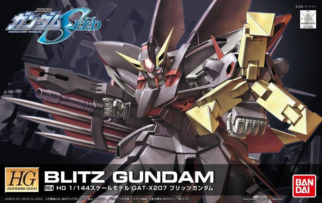 Collection Showcase Gundam: R04 Blitz Gundam HG (Gundam Seed) Model