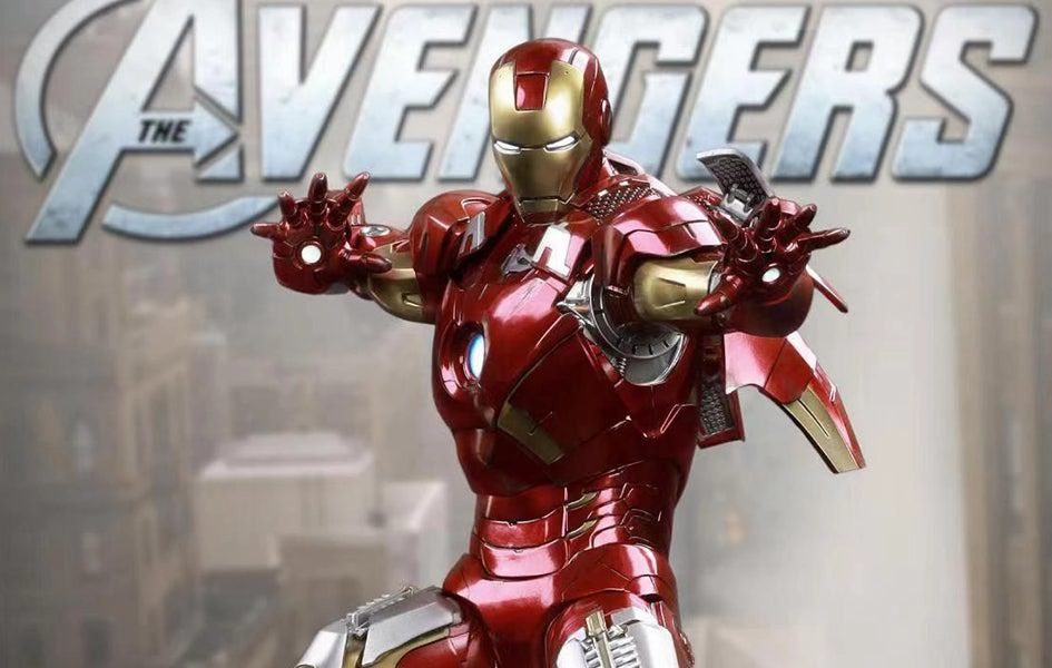 Adventure Character Iron Man Mark VII 1/4 Scale Premium Statue