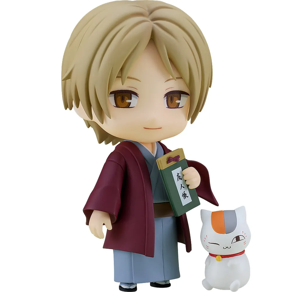 Action Piece Character Display Natsume's Book of Friends: 2675 Takashi Natsume & Nyanko Sensei Traditional Clothing ver. Nendoroid