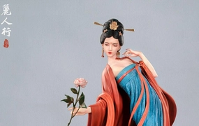 Roman Figure Elegant Beauties Satire Of Fair Lady Statue