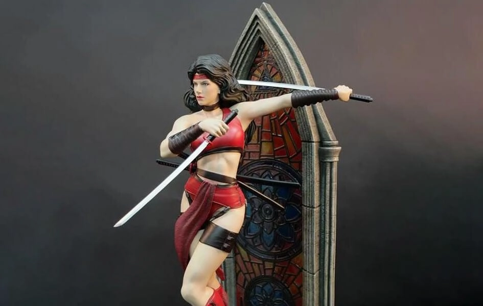 Elektra 1/4 Scale Statue Apartment Living Collectible Figure