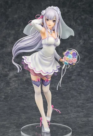 Emilia : Wedding Ver (rerun) 1/7 Scale Figure Fantasy Toy Streaming Decor