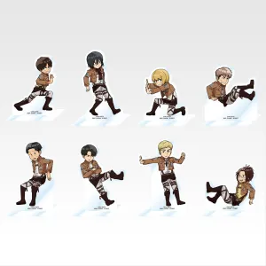 Dog Statue Ichiban Kuji Attack on Titan I'll Take Down the Beast Titan - H Prize Acrylic Stand Complete Set of 8 Types
