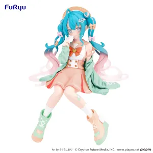 Noodle Stopper Figure Hatsune Miku / Love Sailor Citrus cream ver Collectible Item Glow In Dark