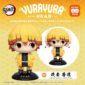 Loyal Friend Vinyl Decor Demon Slayer Kimetsu no Yaiba Yura Yura Head - Zenitsu Agatsuma