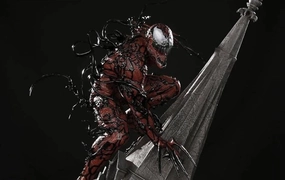 Carnage 1/4 Scale Statue Sky Animal Media Attention