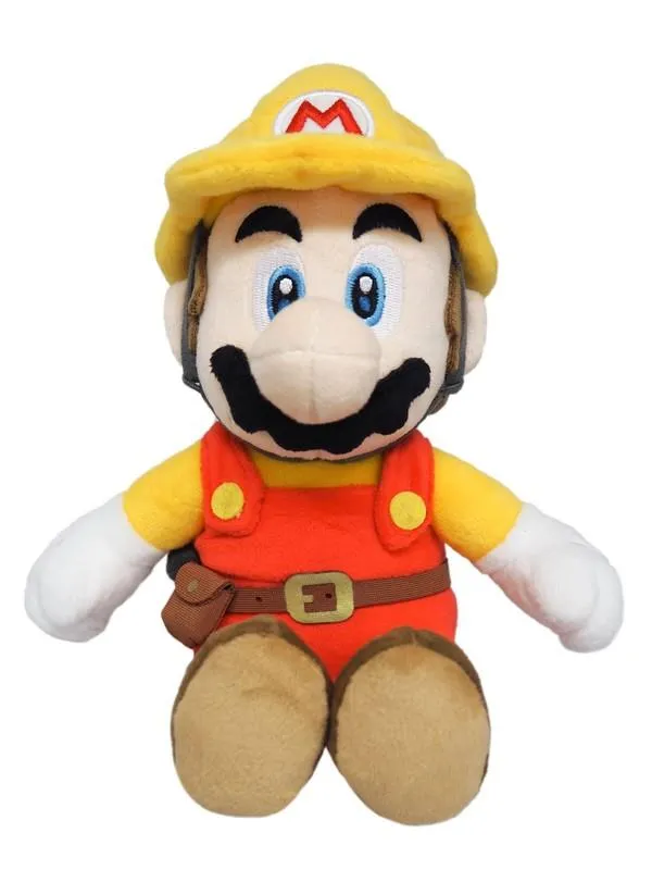 Platinum Edge Super Mario Bros.: Mario (Super Mario Maker) 7" Plush
