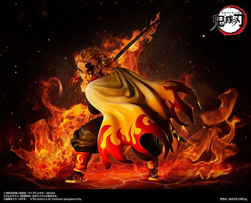 Demon Slayer : Kimetsu no Yaiba Kyojuro Rengoku 1/4th Scale Figure Mythological God