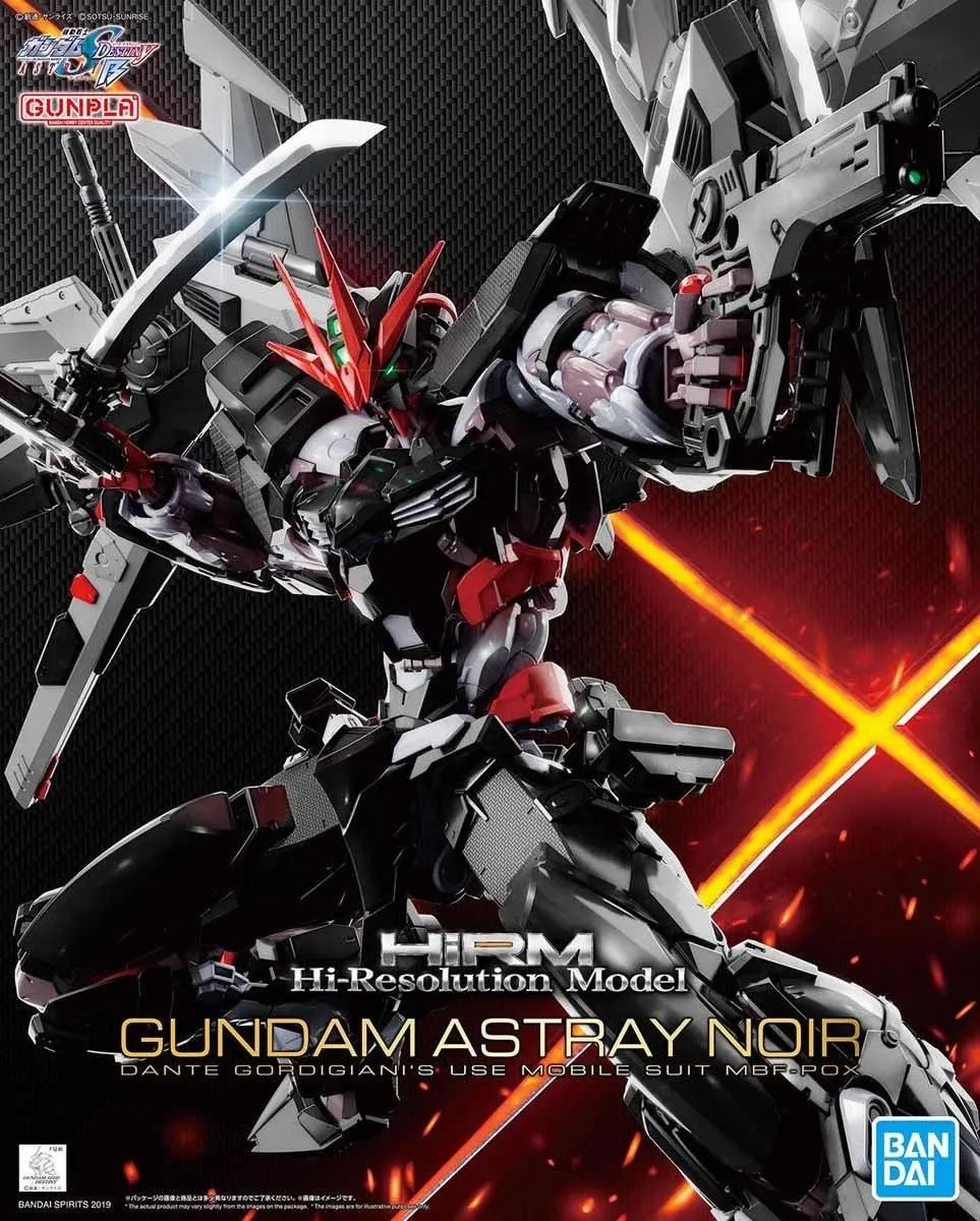 Brand Advocate Gundam: Gundam Astray Noir HiRM Model