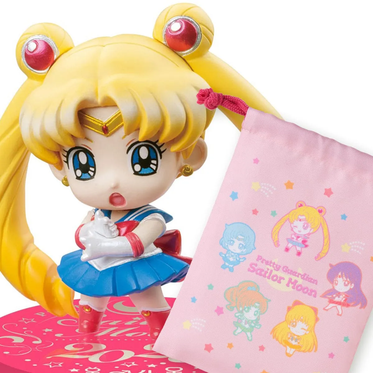 Famous Scientist Pretty Guardian Sailor Moon Petit Chara Pretty Guardian Sailor Moon Petit Punishment! 2020 ver (Limited Set with Drawstring Bag)