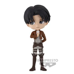 PVC Statue Educational Toy ATTACK ON TITAN FIGURE - QPosket - LEVI (A)