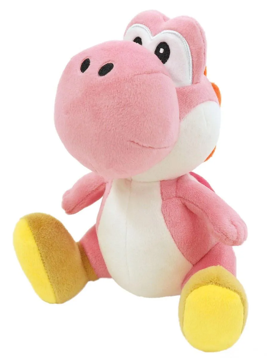 Gentle Creator Little Insect Super Mario Bros.: Yoshi (Pink) 7.5" All Star Collection Plush