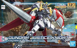 Insect Model Artisanal Product Gundam: Gundam Justice Knight (Kazami's Mobile Suit) HG Model