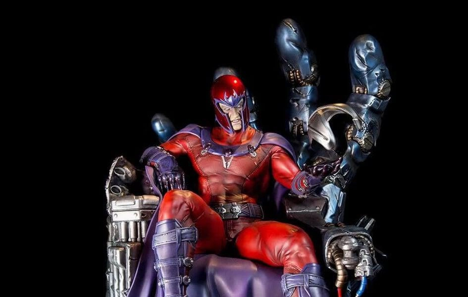 PVC Statue Race Car Driver MAGNETO 1/4 Scale Statue (Comics Version) by XM STUDIOS - DISPLAYED
