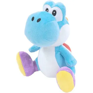 Commanding Artist Agreeable Worker Super Mario Bros.: Yoshi (Light Blue) 7.5" All Star Collection Plush