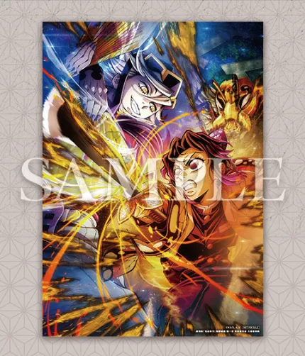 Collectible Toy Demon Slayer Kimetsu no Yaiba Mugen Castle Arc Chapter 1: Akaza Returns -  Pamphlet 3rd Edition 4th key visual illustration board