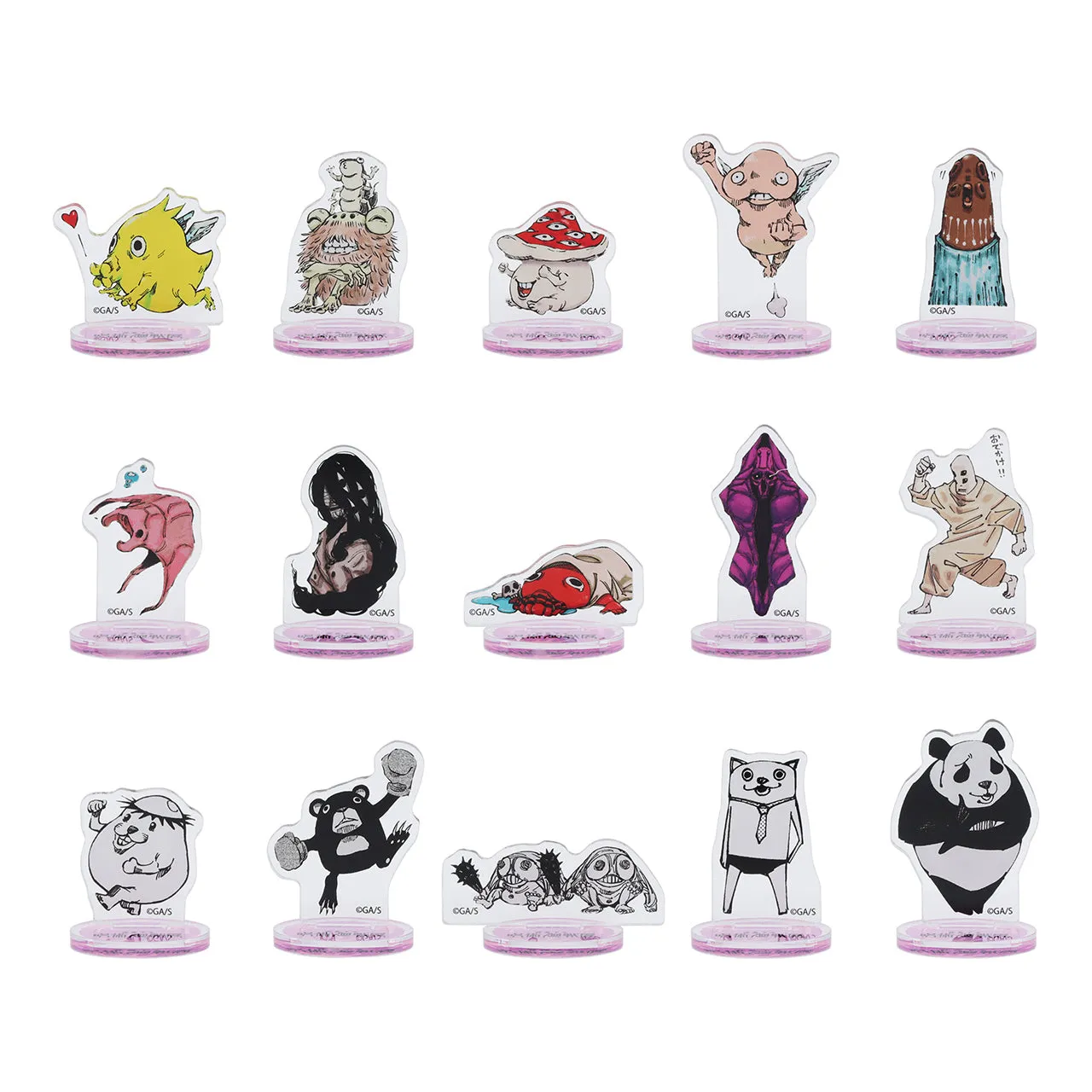 Designer Sculpture Collectible Product Mini Acrylic Stand Aleatoire Ver.A Jujutsu Kaisen Exhibition 1 Pcs Random