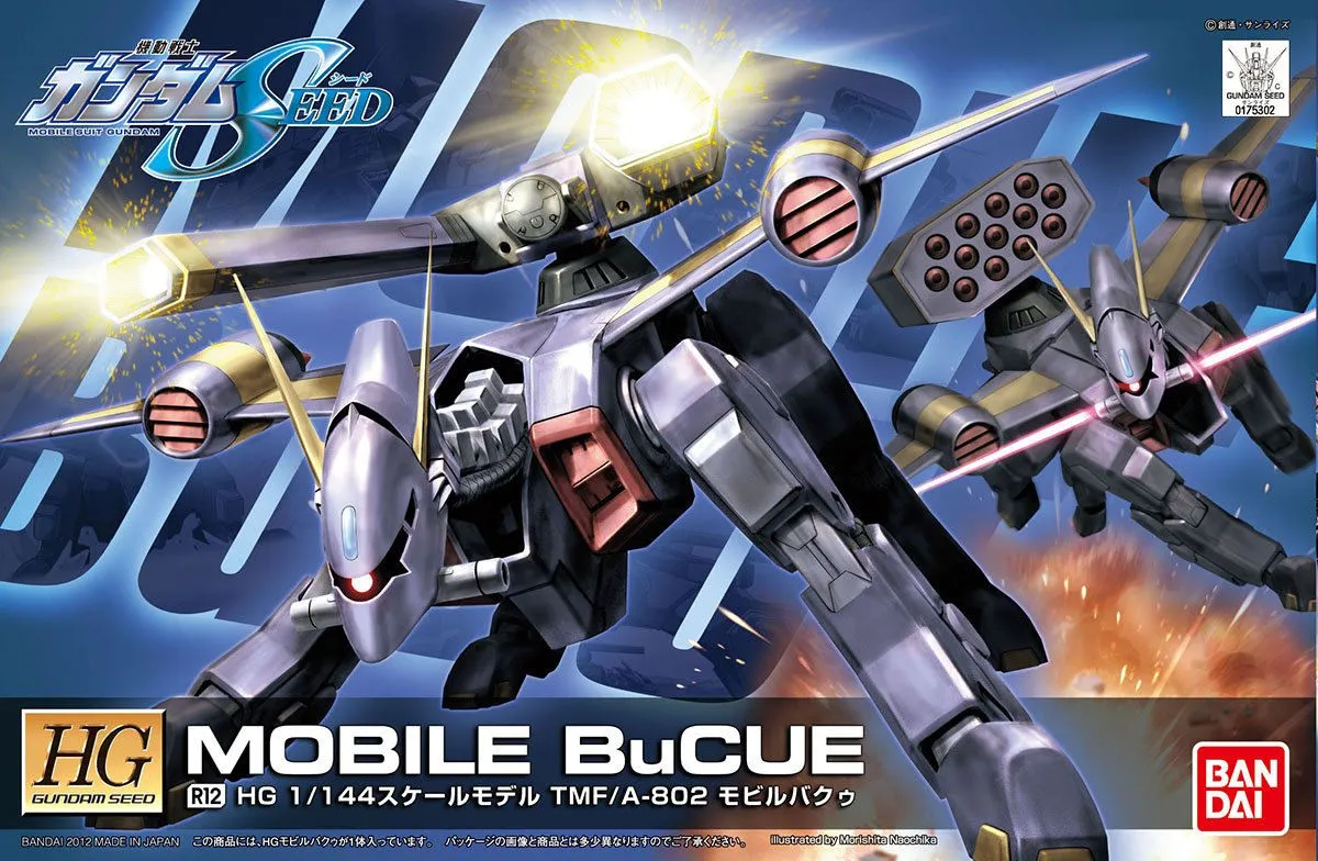Collection Showcase Gundam: R12 Mobile BuCue HG Model