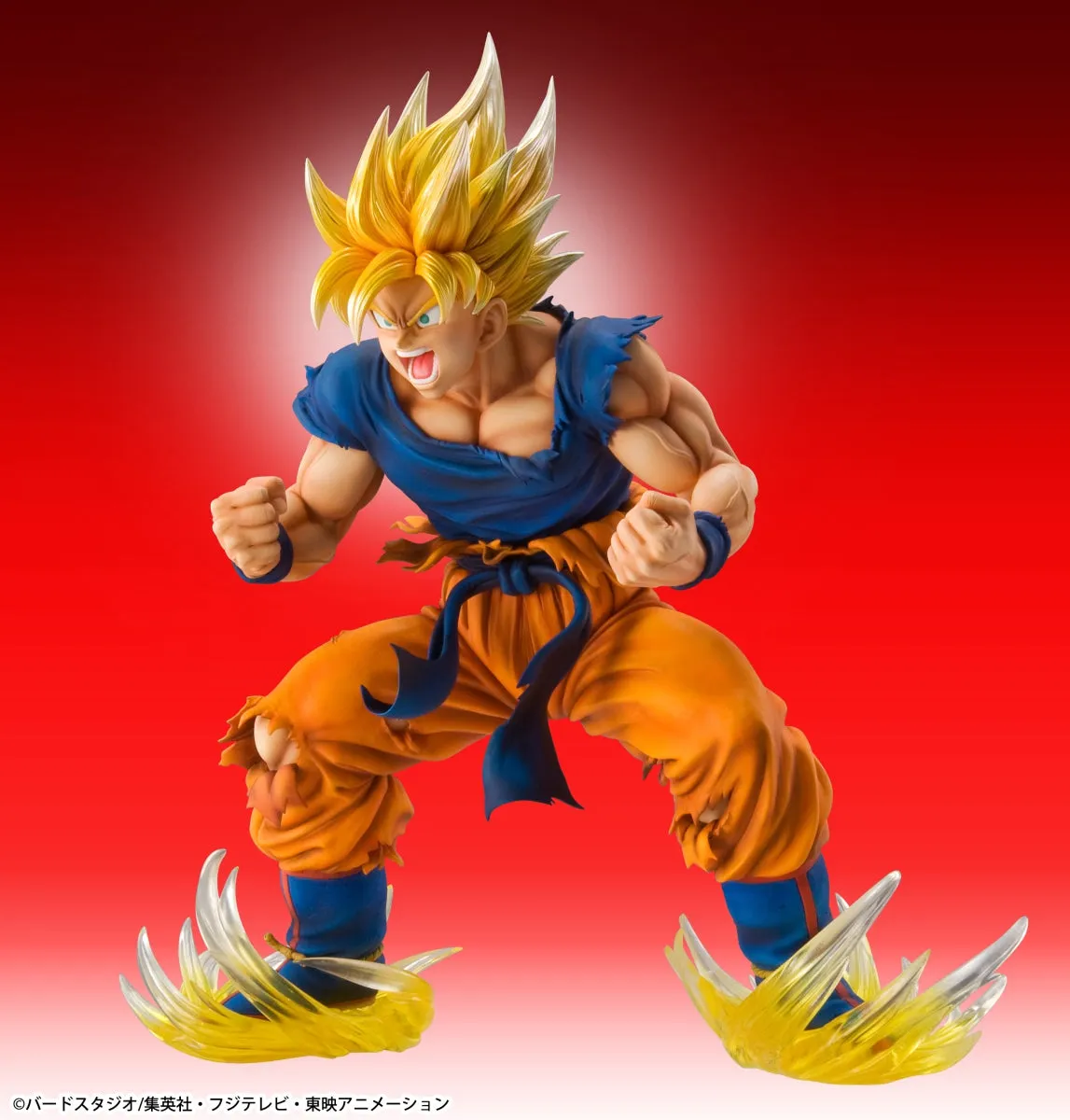 Bathroom Accent Super Figure Art Collection Dragon Ball Kai - Super Saiyan Son Goku