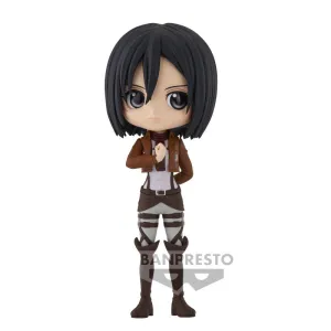 Underground Scene Superhero Statue ATTACK ON TITAN FIGURE - QPOSKET - MIKASA ACKERMAN (A)
