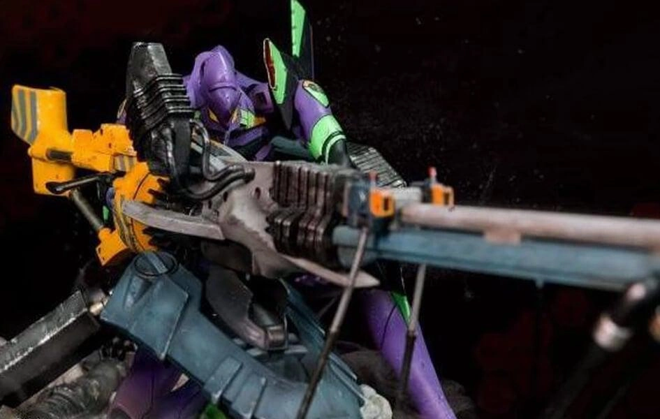 Minimalist Home Hobby Group Neon Genesis Evangelion EVA Unit-01 (Test Type) Statue (Operation Yashima)