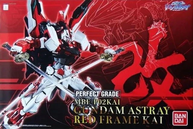 Gundam: Gundam Astray Red Frame Kai PG Model Whole Series