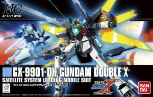 Gundam: Gundam Double X HG Model Light Up Feature Display Piece