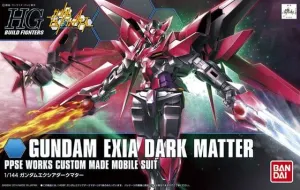 Collectible Art Gundam: Gundam Exia Dark Matter HG Model