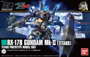Famous Painting Cultural Icon Gundam: Gundam MK-II (Titans) HG Model