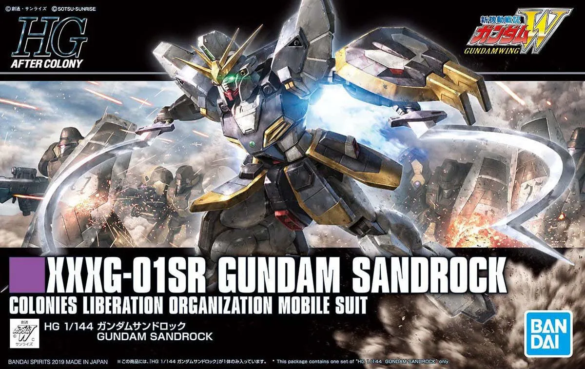 Award Winner Mid Century Gundam: Gundam Sandrock HG Model