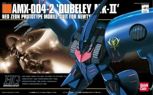 Mini Collectible Travel Souvenir Gundam: Qubeley Mk-II HG Model