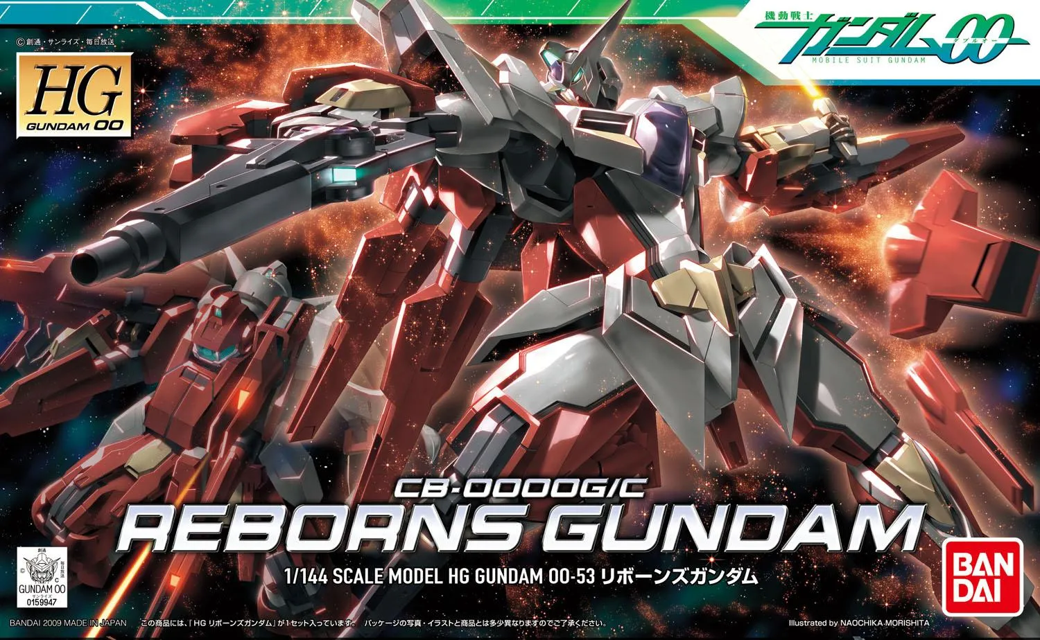 Streaming Decor Gundam: Reborns Gundam HG Model