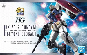 Gundam: RX-78-2 Gundam (Beyond Global) HG Model City Memento Cartoon Figure