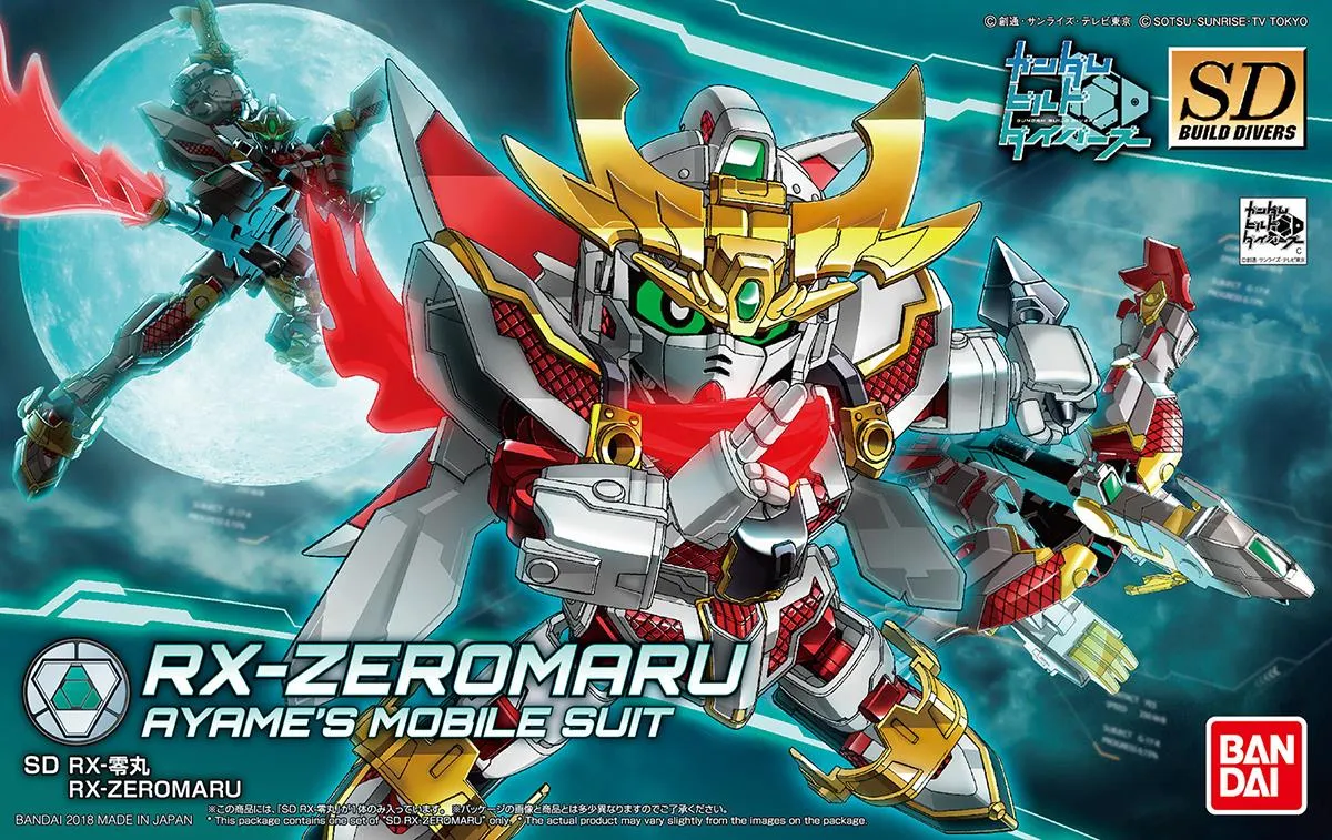 Dinosaur Replica Gundam: RX-Zeromaru SD/HG Model