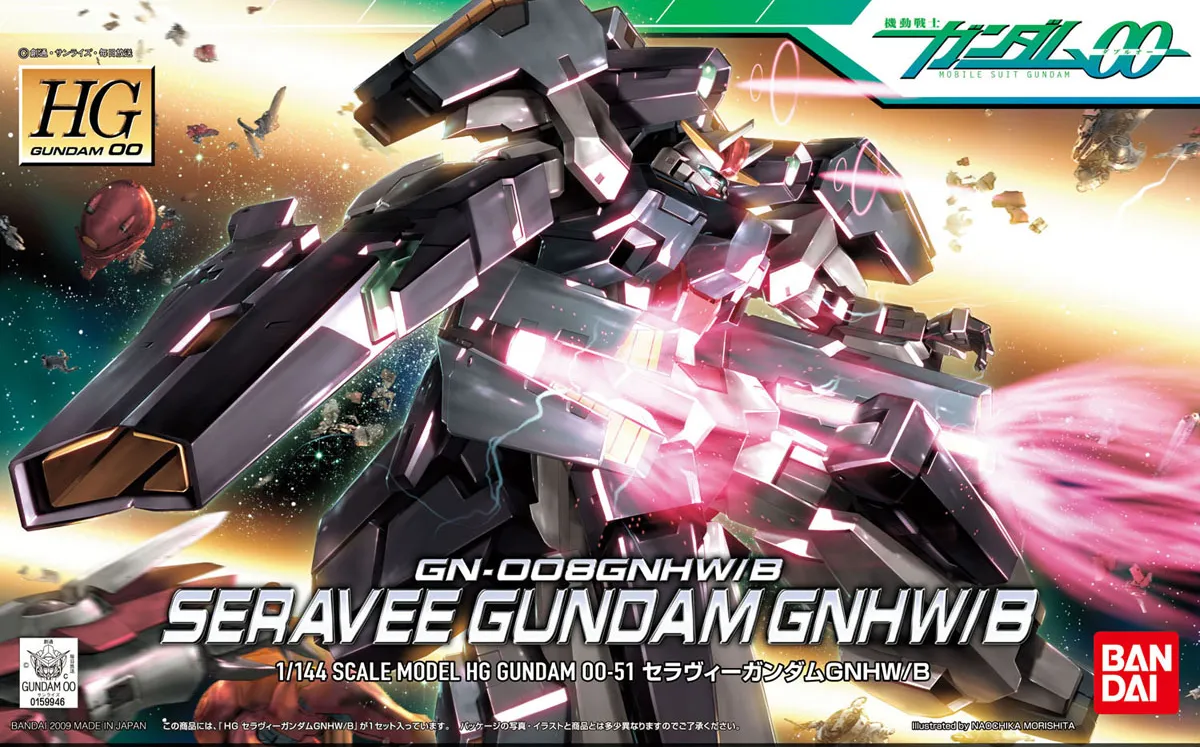 Iconic Character Convention Exclusive Gundam: Seravee Gundam GNHW/B HG Model