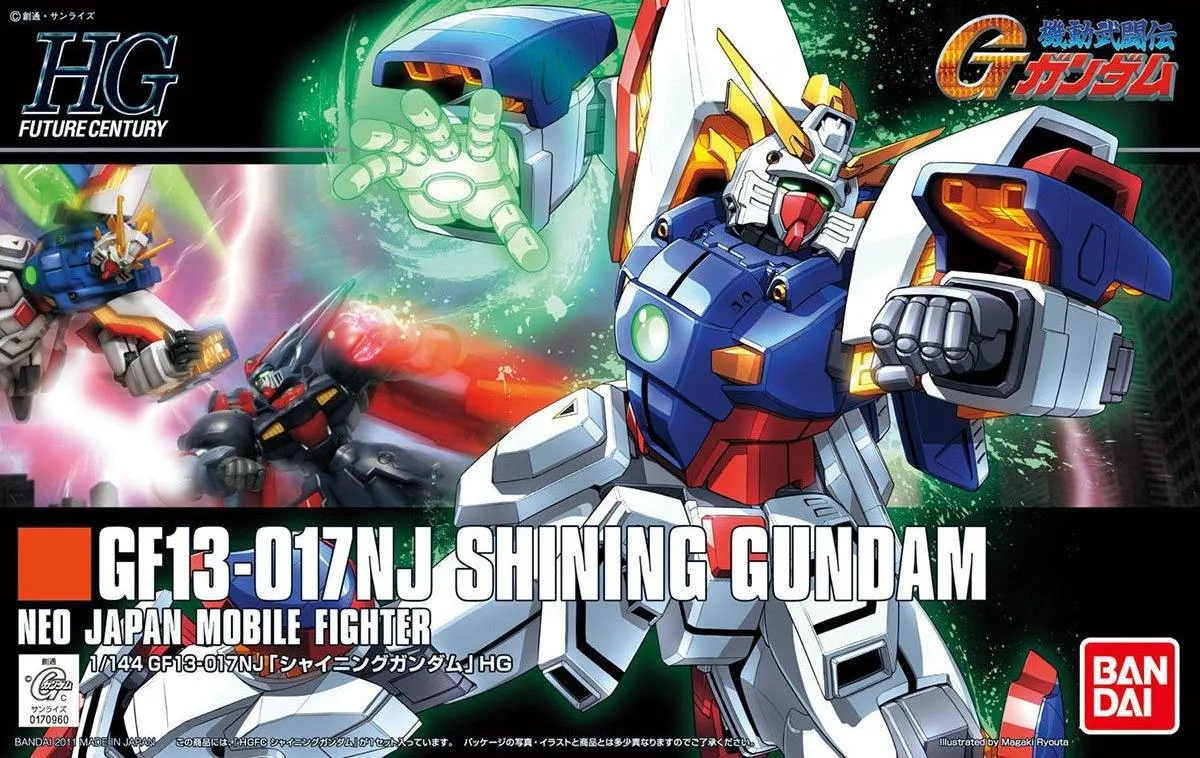Painting Kit Gundam: Shining Gundam HG Model
