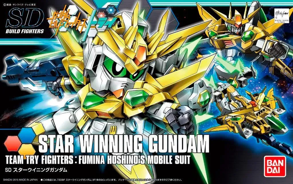 Fan Favorite Gundam: Star Winning SD/HG Model