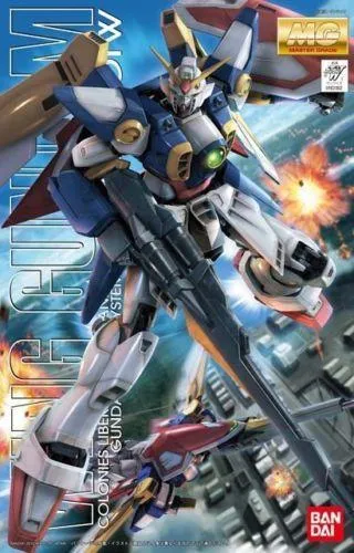 Sitting Figure Gundam: Wing Gundam MG Model