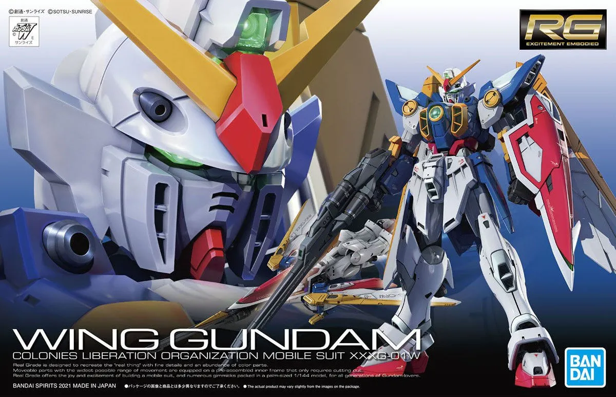 Victorian Style Fantasy Sculpture Gundam: Wing Gundam RG Model