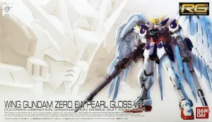 Character Figure Living room Gundam: Wing Gundam Zero EW (Pearl Gloss ver.) RG Model