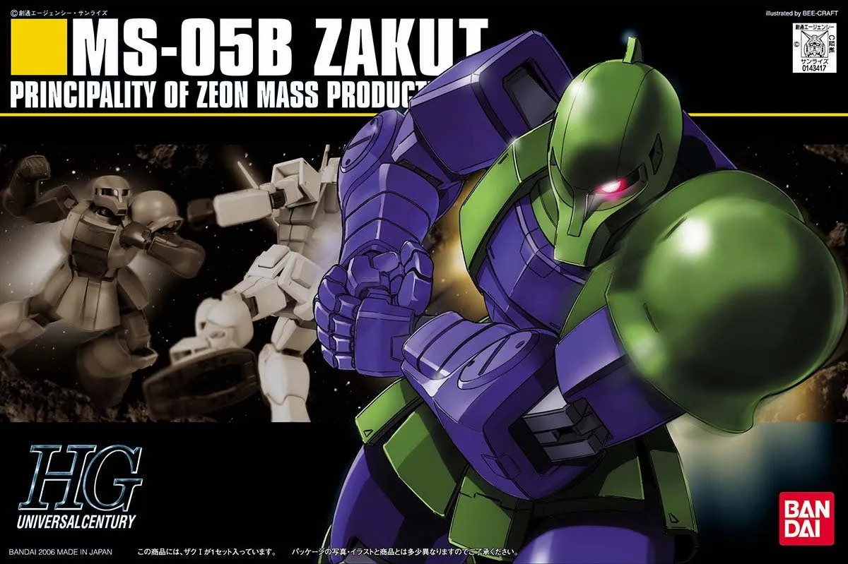 Sound Effect Gundam: Zaku I HG Model