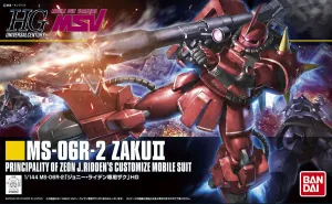 Gundam: Zaku II Johnny Ridden Custom HG Model Realistic Art Birthday gift