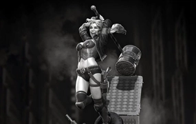 Harley Quinn Rebirth ( VERSION A ) 1/6 Scale Statue Robot Statue