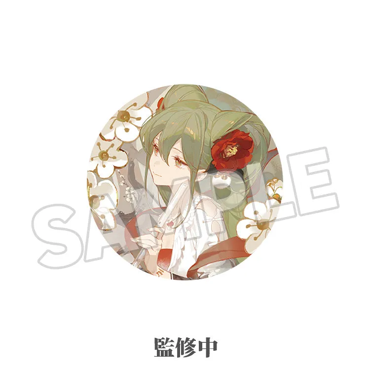 Hatsune Miku Pinback Button Meihua Sannong Ver Light Up Feature Hero Figure