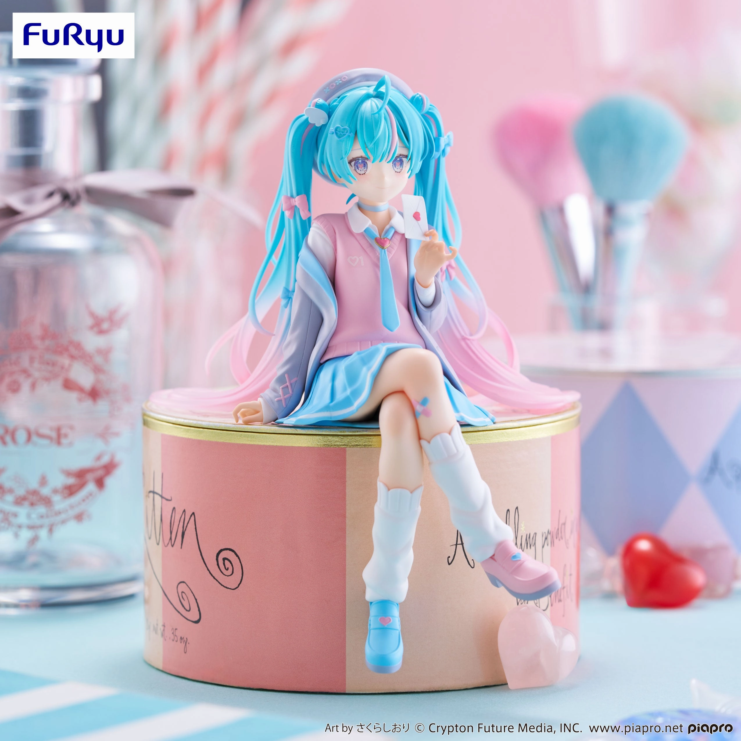 Loyal Friend Toy Gift Hatsune Miku Noodle Stopper Figure Love Blazer