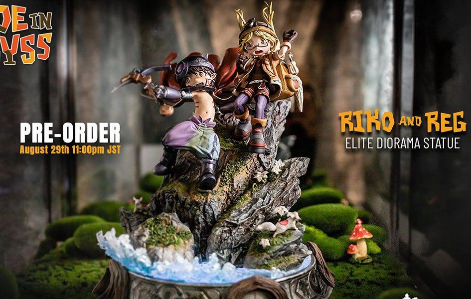 Mini Collectible Made In Abyss Riko & Reg Elite Diorama Statue
