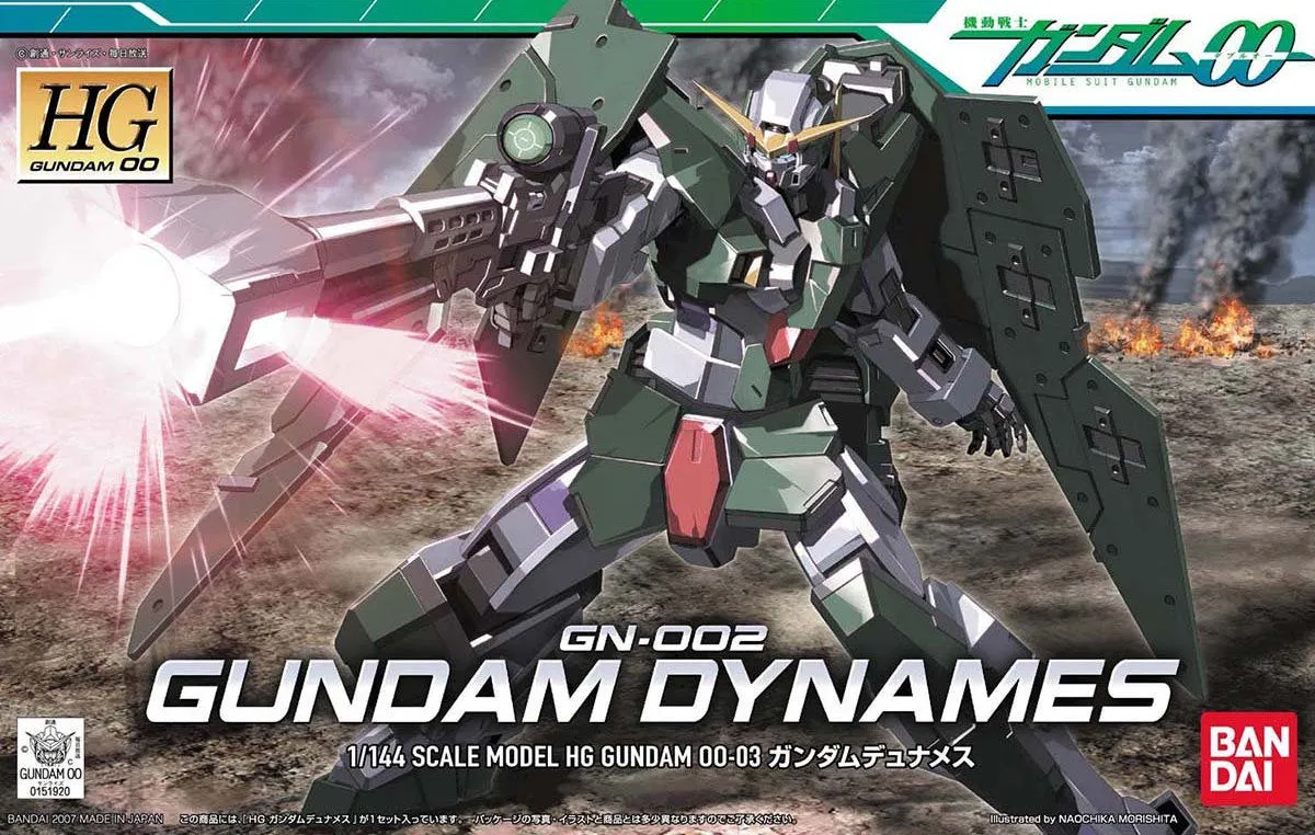 Mythology Art Gundam: Gundam Dynames HG Model