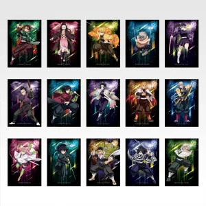 Educational Toy Ichiban Kuji Demon Slayer Kimetsu no Yaiba Brothers of Thunder - G Prize Poster Collection Complete Set of 15 Types